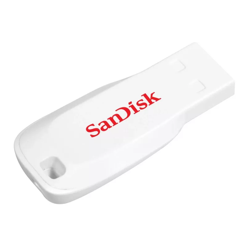 WESTERN DIGITAL SanDisk Cruzer Blade - 16 GB USB atmintinė - USB 2.0 - balta