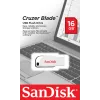 WESTERN DIGITAL SanDisk Cruzer Blade - 16 GB USB atmintinė - USB 2.0 - balta