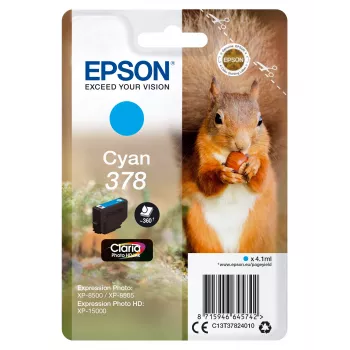 Epson Squirrel Singlepack Žydra 378 Claria Photo HD rašalas