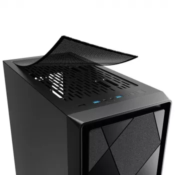 PC korpusas Sharkoon VS8 Midi Tower Juoda