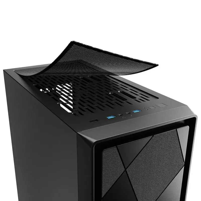 PC korpusas Sharkoon VS8 Midi Tower Juoda