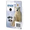 Epson Polar bear Vienetinė pakuotė Juoda 26 Claria Premium Rašalas, Standartinė talpa, Juoda, Pigmentinis rašalas, 6,2 ml, 1 vnt., 220 puslapių