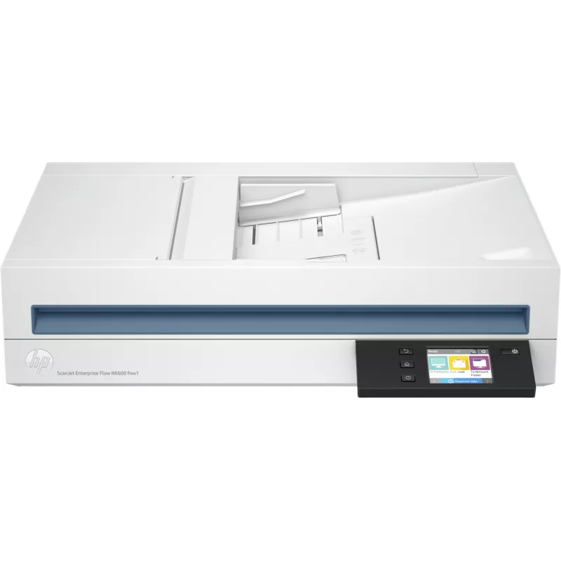 “HP Scanjet Enterprise Flow N6600 fnw1” plokščiasis ir ADF skaitytuvas 1200 x 1200 DPI A4 Baltas