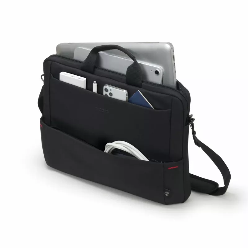 DICOTA Eco plonas Case Plus Base - 13-15,6 inch nešiojamojo kompiuterio dėklas - juodas / 300d Rpet poliesteris