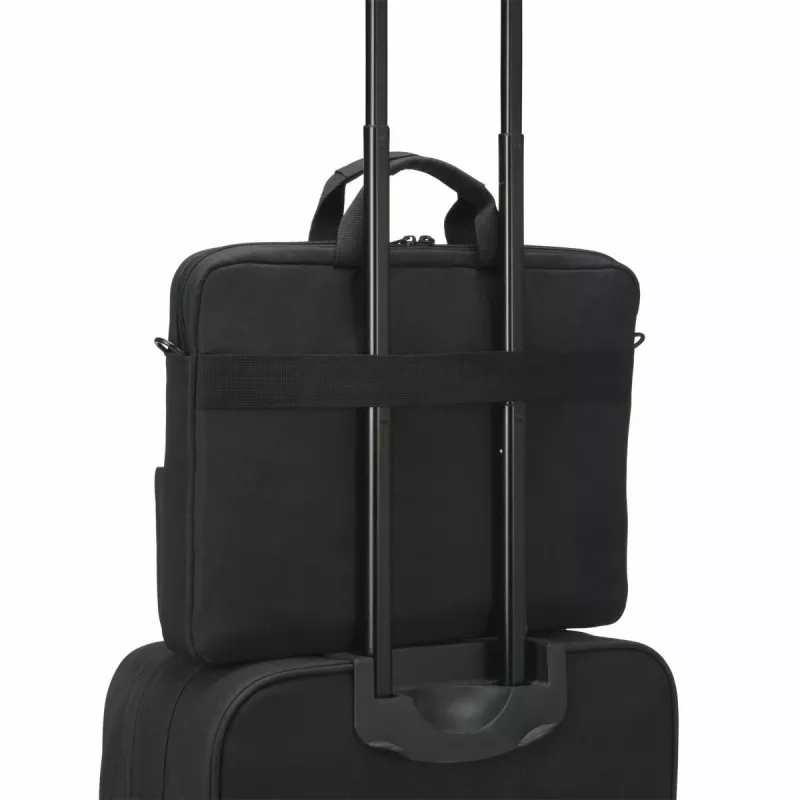 DICOTA Eco plonas Case Plus Base - 13-15,6 inch nešiojamojo kompiuterio dėklas - juodas / 300d Rpet poliesteris