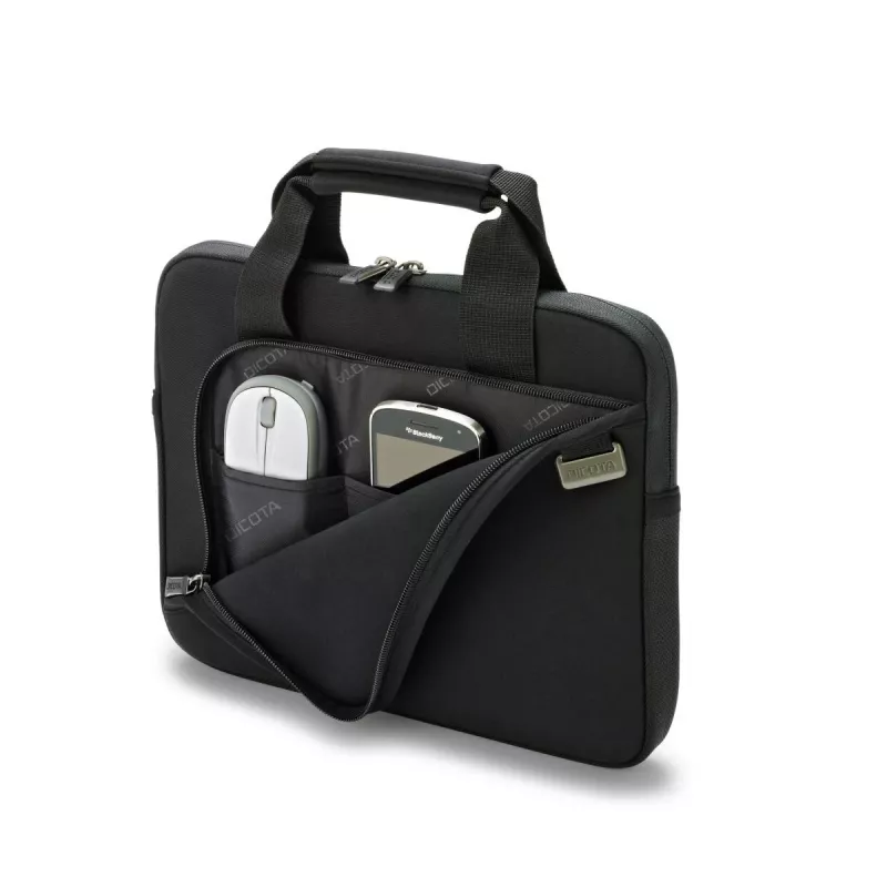 DICOTA Smart Skin - 13-13,3 col. nešiojamojo kompiuterio įmautė - juoda / neoprenas su 100 % perdirbtu paviršiaus audiniu