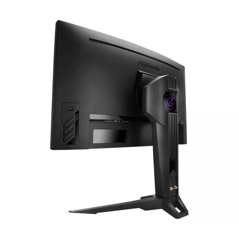ASROCK Gaming Monitor - Pg27qrt2a - 27in - 2560 X 1440 Qhd - Išlenktas 180Hz - Juodas