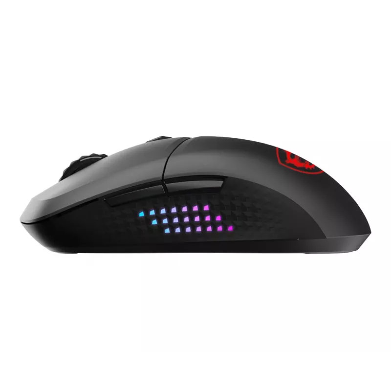 MSI VERSA 300 ELITE WIRELESS pelė žaidimams Dešinei rankai RF belaidis + Bluetooth + USB Type-C Optinė 26000 DPI