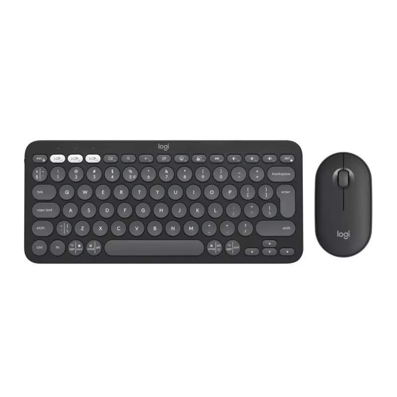 LOGITECH Pebble 2 Combo For Tonal Graphite Qwerty US