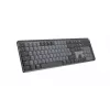 LOGITECH MX Mechanical belaidė apšviečiama našumo klaviatūra – grafito spalvos, US International Qwerty, taktiliniai tylūs klavišai