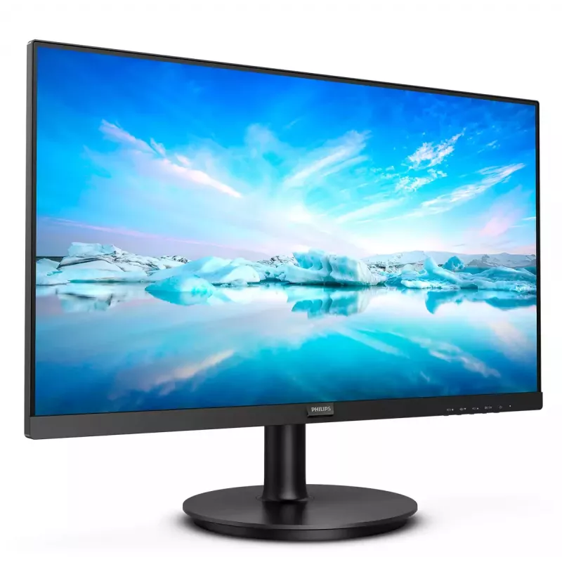 Philips V Line 222V8LA/00 kompiuterio monitorius 54,6 cm (21,5 colio) 1920 x 1080 pikselių Full HD LCD juodas