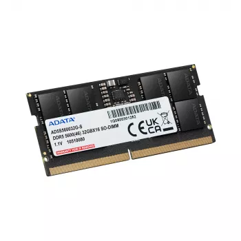 ADATA Premier atminties modulis 16 GB 1 x 16 GB DDR5 262 kontaktų SO-DIMM ECC