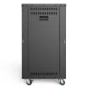 DIGITUS 16U AVS stovas 780x507x460 mm, srieginės tvirtinimo angos, ratukai, juodas
