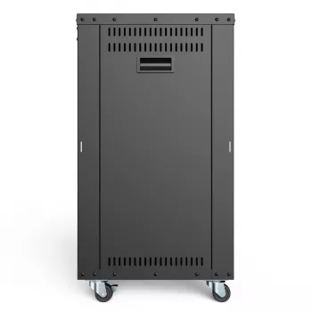 DIGITUS 16U AVS stovas 780x507x460 mm, srieginės tvirtinimo angos, ratukai, juodas
