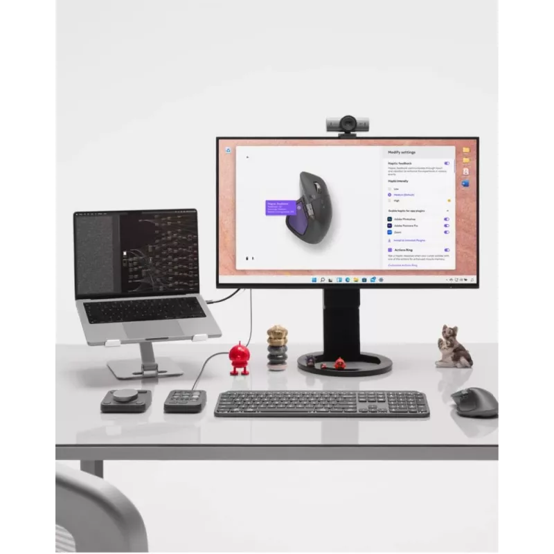 LOGITECH Mx Master 4 - Belaidė pelė - Graphite