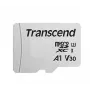 TRANSCEND Micro SDHC kortelė 300S 4GB UHS-I U1 be adapterio