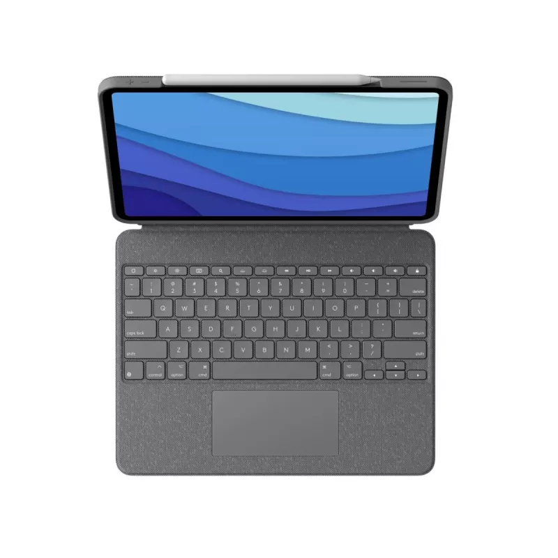 Klaviatūros dėklas Logitech Combo Touch, skirtas iPad Pro 12,9 colio (5 kartos, 6 kartos)