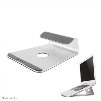 Neomounts NSLS025 Laptop stovas 10-17 colių - universalus, Laptop stovas, Sidabrinis, Aliuminis, 25,4 cm (10 colių), 43,2 cm (17 colių), 5 kg