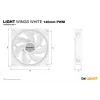 be quiet! Light Wings White | 140mm PWM Triple Pack Kompiuterio korpuso ventiliatorius 14 cm 3 vnt.
