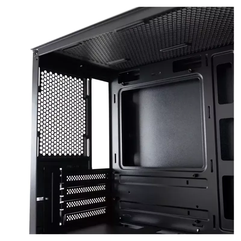 PC korpusas LC-Power 2016MB Micro Tower juodas