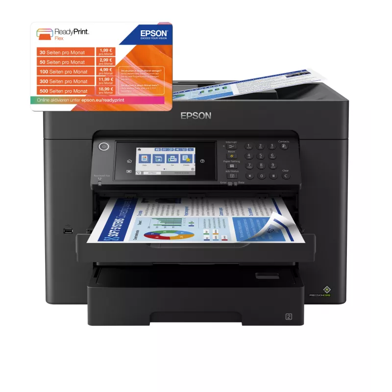 Epson WorkForce Pro WF-7840DTWF rašalinis A3 4800 x 2400 DPI Wi-Fi