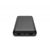 BELKIN 20k išorinė baterija USB-A ir C 15 W juoda