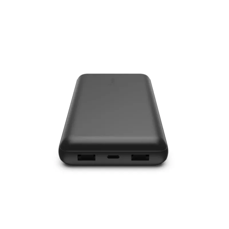 BELKIN 20k išorinė baterija USB-A ir C 15 W juoda