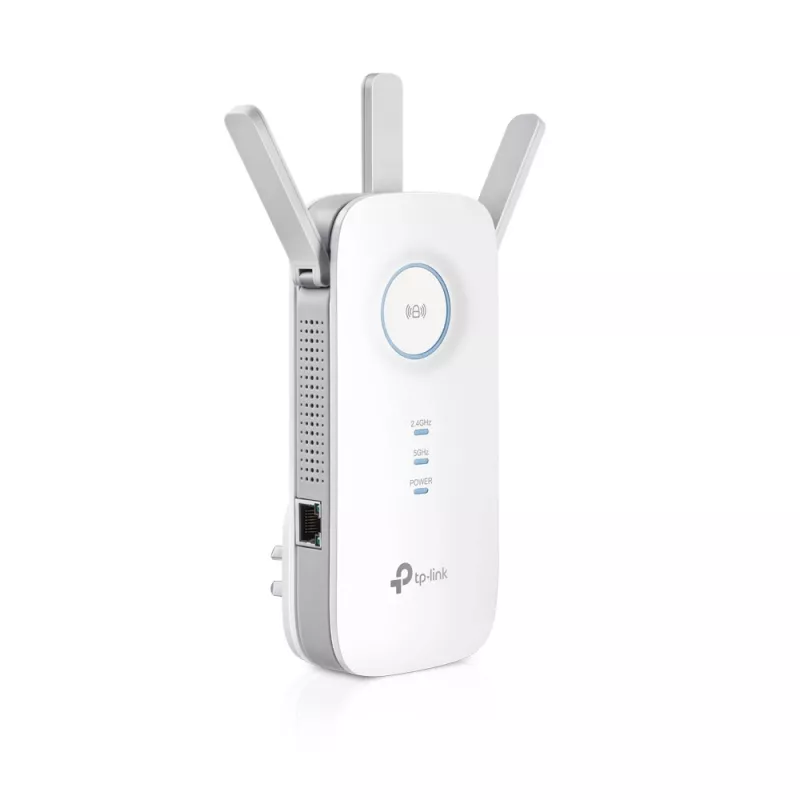 TP-Link RE450 tinklo siųstuvas-imtuvas Baltas 10, 100, 1000 Mbit/s