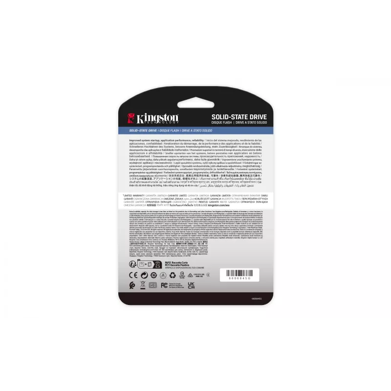 Kingston Technology 7.68TB DC3000ME U.2 PCIe 5.0 NVMe TCG Opal Enterprise SSD