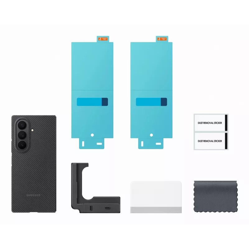 Samsung EF-XF966SBEGWW Carbon Shield deklas Galaxy Z Fold7, juodas