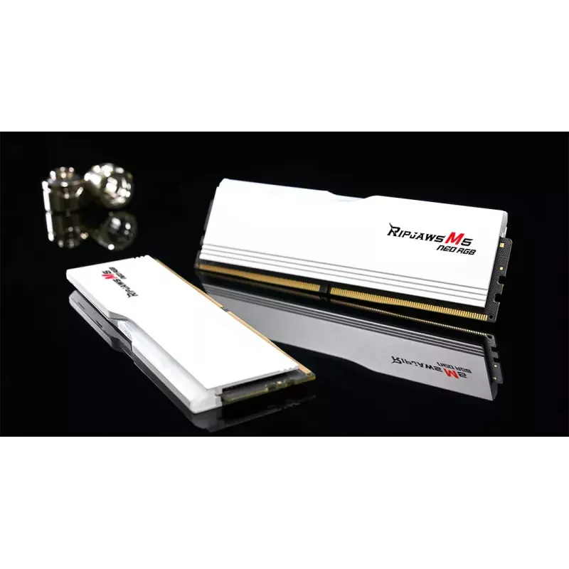 Stalinės atminties DDR5 modulis G.SKILL Ripjaws M5 32GB (2x16GB) 6000 MHz CL36 288 kontaktų DIMM RGB