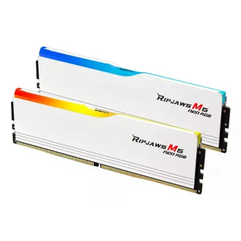 Stalinės atminties DDR5 modulis G.SKILL Ripjaws M5 32GB (2x16GB) 6000 MHz CL36 288 kontaktų DIMM RGB