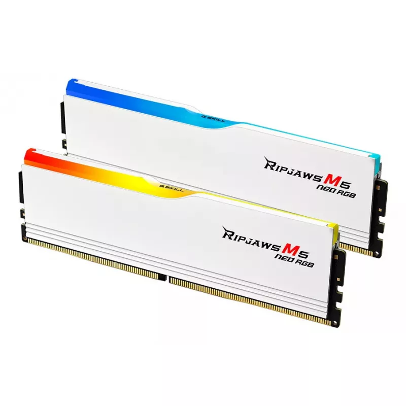 Stalinės atminties DDR5 modulis G.SKILL Ripjaws M5 32GB (2x16GB) 6000 MHz CL36 288 kontaktų DIMM RGB