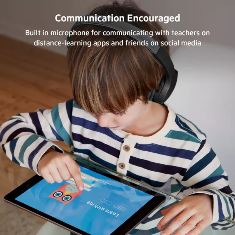 BELKIN Headset Kids - Soundform Kids - Stereo - Juoda