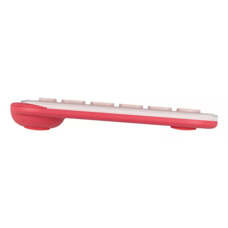 LOGITECH belaidė klaviatūra - Pop Icon Keys - rožinė ir balkšva Qwerty Uk