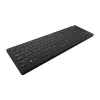Contour Design Active Key Contour QuickClean medicininė klaviatūra su nuimamu dangteliu, pilno dydžio, belaidė, juoda, DE C8112