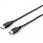 Equip USB 3.0 Type A ilginamasis laidas, kištukas į lizdą, 2 m, juodas