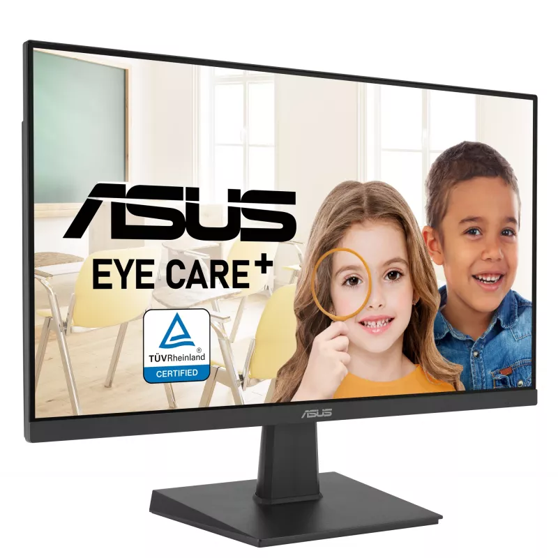 27 colių ASUS VA27EHF IPS LCD monitorius, Full HD 1920x1080, 1 ms, 178° žiūrėjimo kampai, VESA, juodas