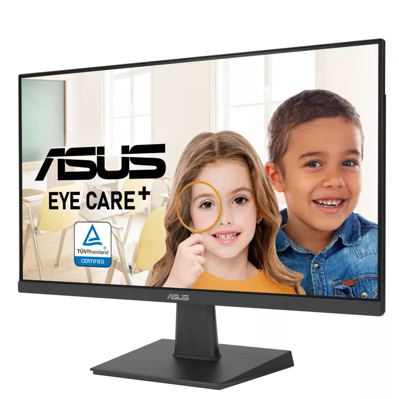 27 colių ASUS VA27EHF IPS LCD monitorius, Full HD 1920x1080, 1 ms, 178° žiūrėjimo kampai, VESA, juodas