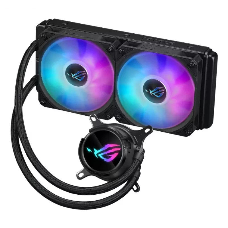 ASUS ROG Strix LC III 240 ARGB Procesoriaus skysčio aušinimo komplektas 12 cm Juodas