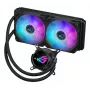 ASUS ROG Strix LC III 240 ARGB Procesoriaus skysčio aušinimo komplektas 12 cm Juodas
