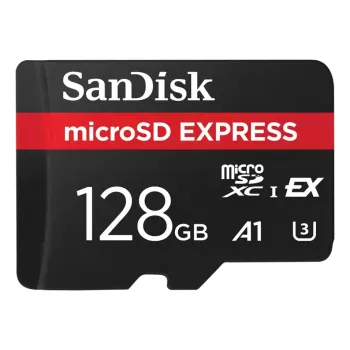 MicroSD kortelė SanDisk 128 GB UHS-I Express SDSQXFN-128G-GN4NN