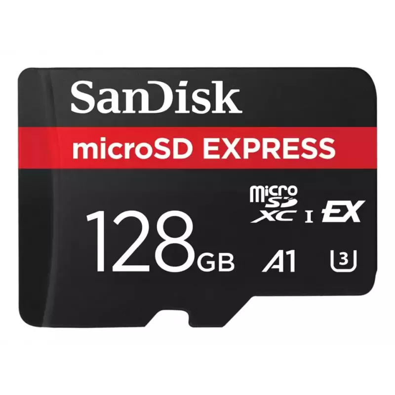 MicroSD kortelė SanDisk 128 GB UHS-I Express SDSQXFN-128G-GN4NN