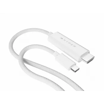 TARGUS Hyper 4k USB-C į HDMI kabelis - Baltas