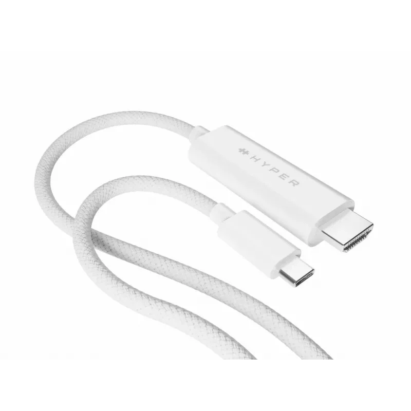 TARGUS Hyper 4k USB-C į HDMI kabelis - Baltas