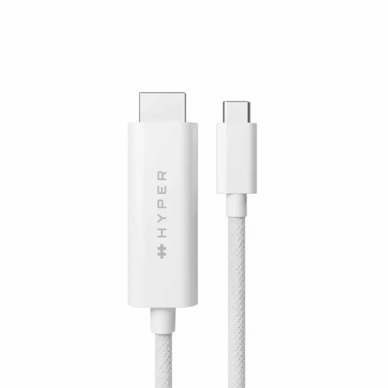 TARGUS Hyper 4k USB-C į HDMI kabelis - Baltas