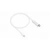 TARGUS Hyper 4k USB-C į HDMI kabelis - Baltas