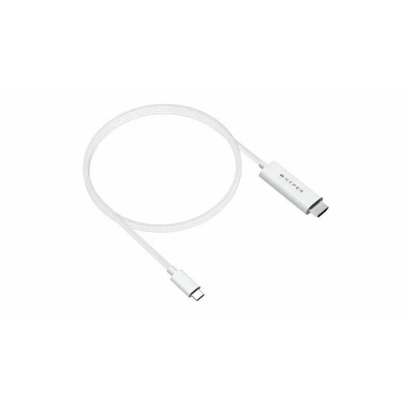 TARGUS Hyper 4k USB-C į HDMI kabelis - Baltas