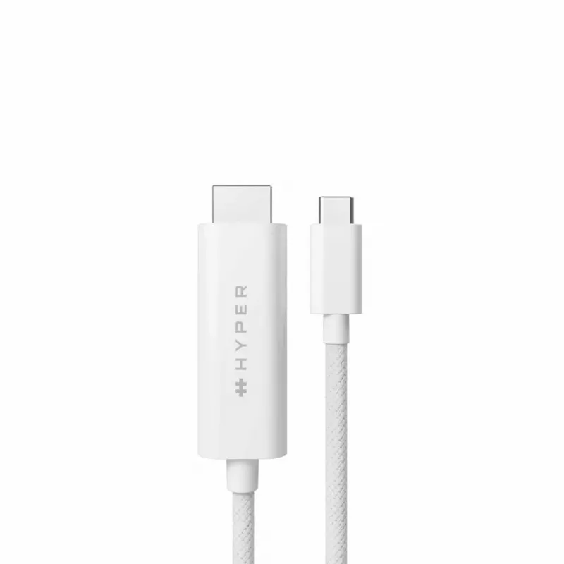 TARGUS Hyper 4k USB-C į HDMI kabelis - Baltas