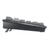 CHERRY KW 300 MX klaviatūra Home USB + Bluetooth QWERTZ vokiška juoda, vario, pilka